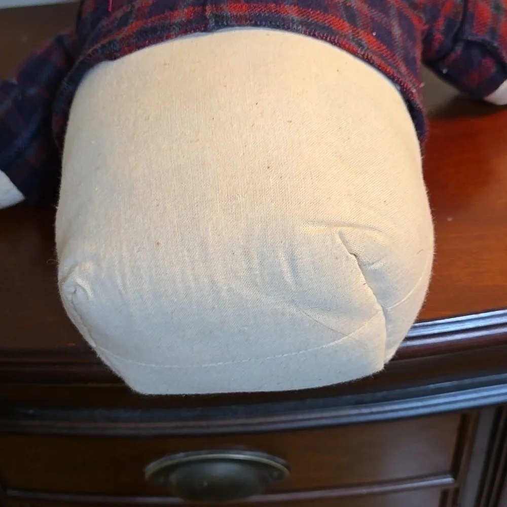 Vintage Target Weighted Fabric Snowman